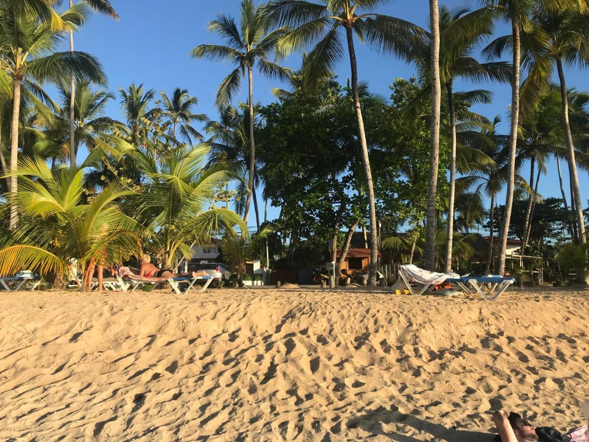 Cozy Oceanfront Villa With Direct Beach Access Las Terrenas Exteriör bild