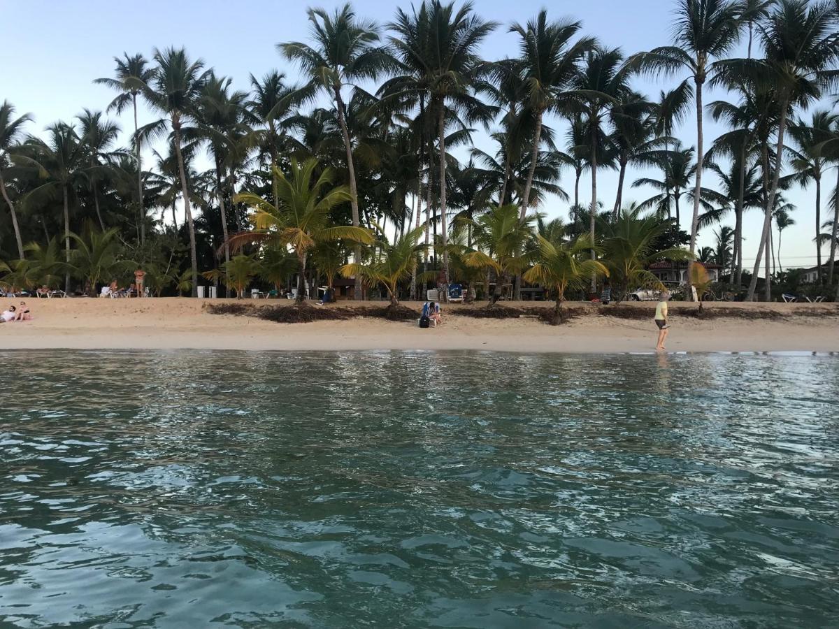 Cozy Oceanfront Villa With Direct Beach Access Las Terrenas Exteriör bild
